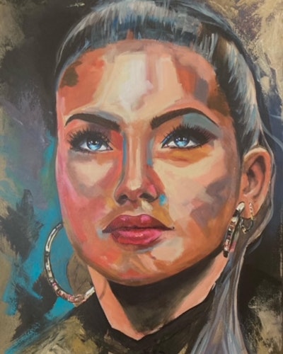 DREAMING 50x70cm acrylic canvas