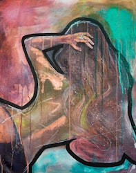 CHANGE 60x75cm acrylic canvas