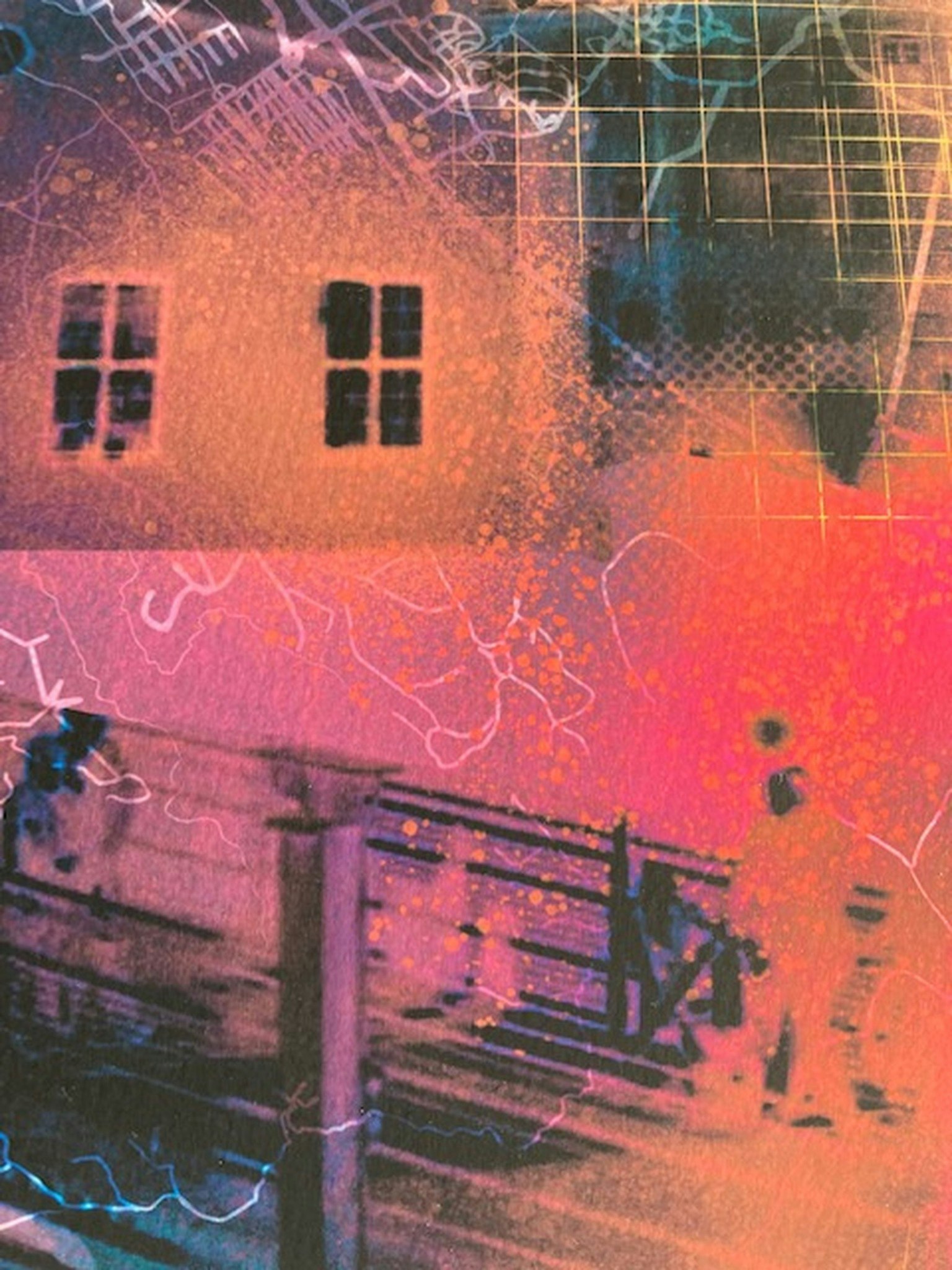 NORRKÖPING bron digital art print 50x70cm