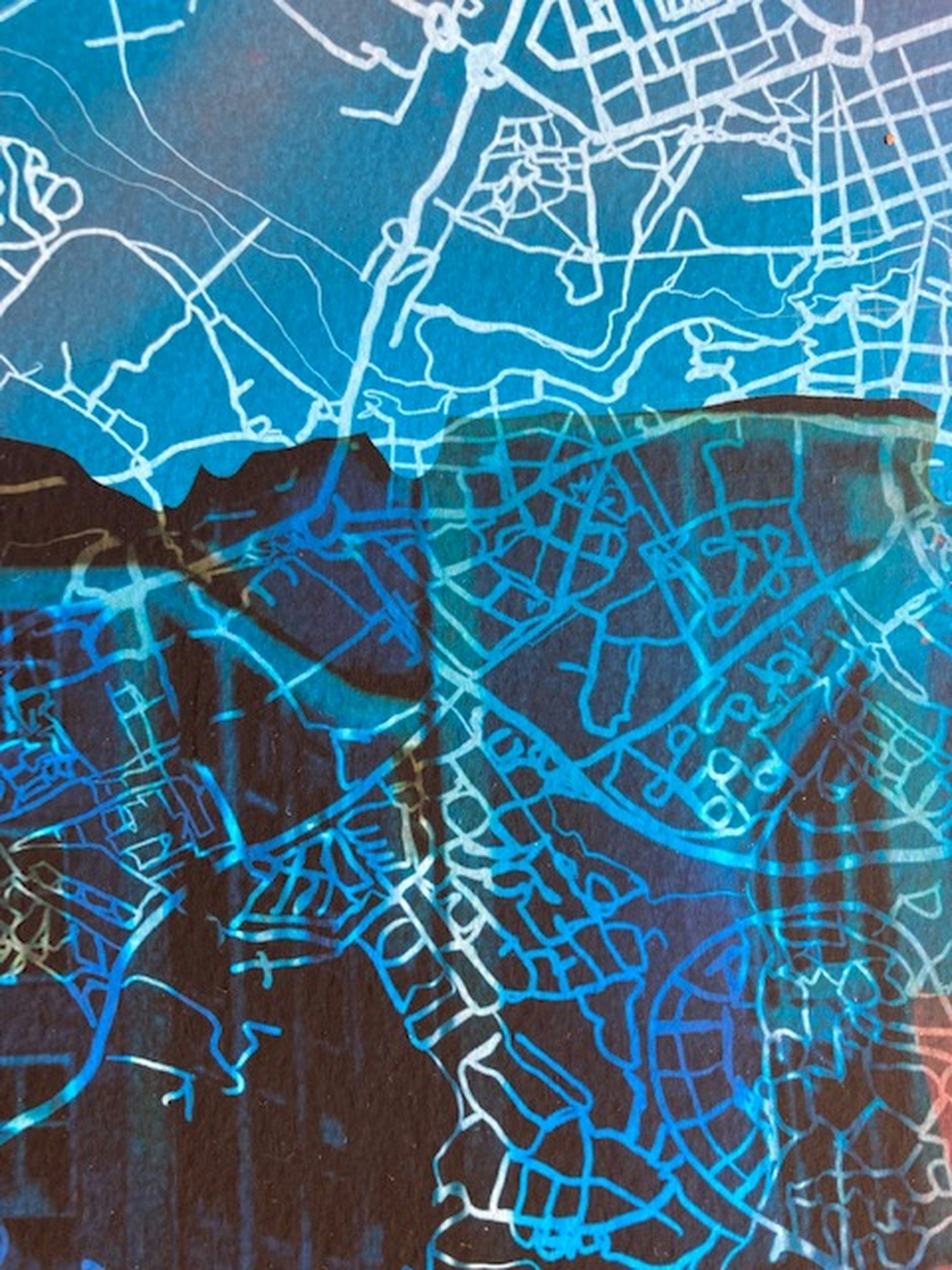 NORRKÖPING bron digital art print 50x70cm