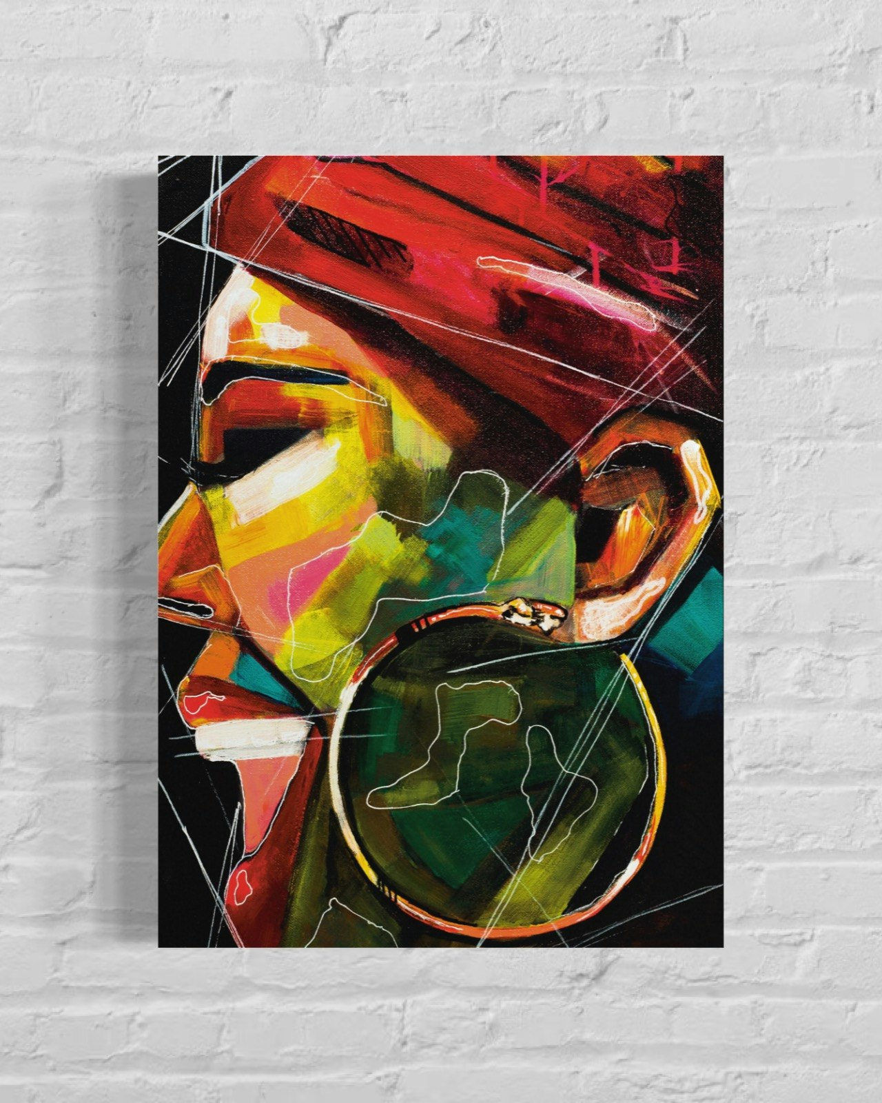 LAUGH CLOSE TO YOU art print 50x70cm