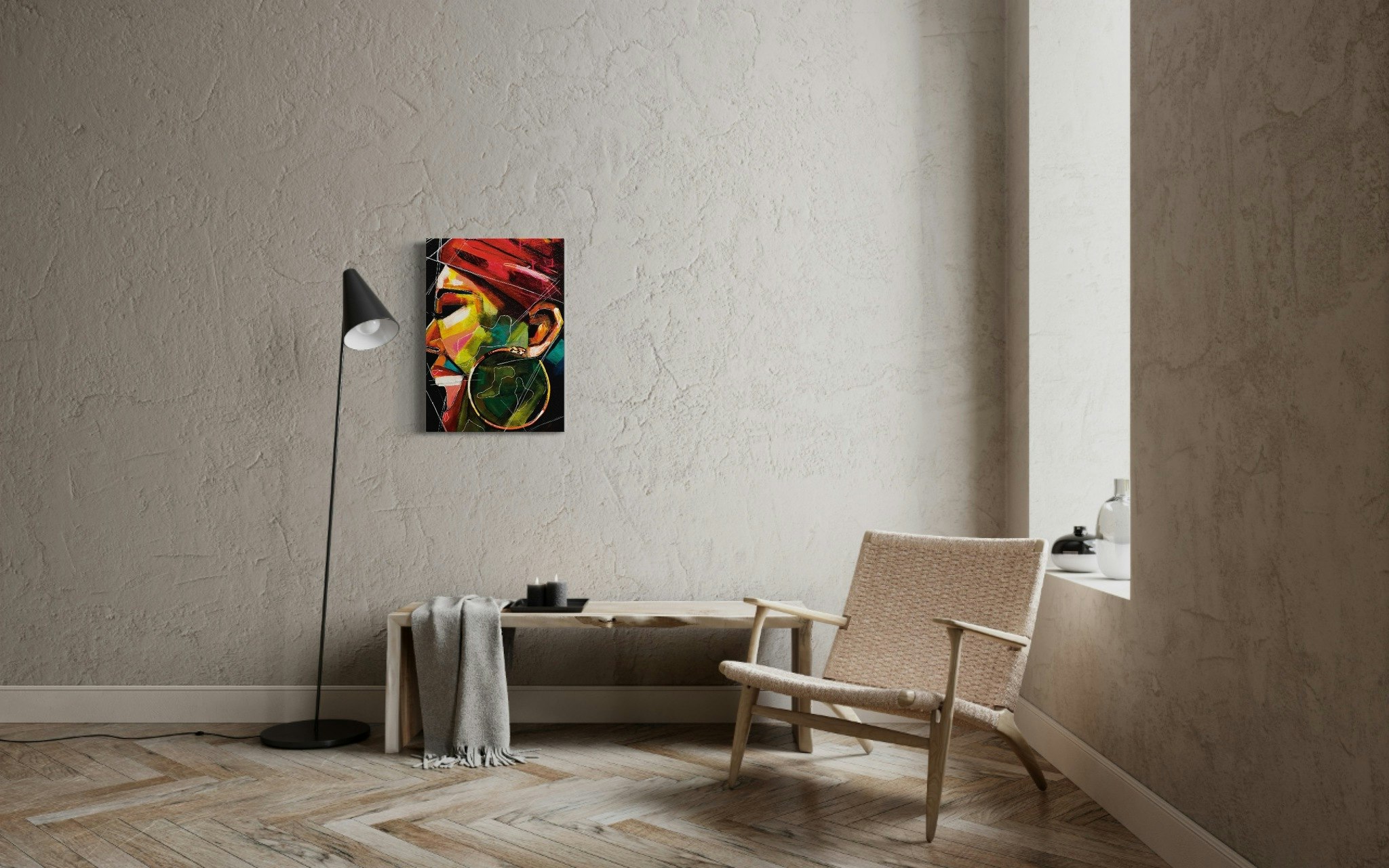 LAUGH CLOSE TO YOU art print 50x70cm