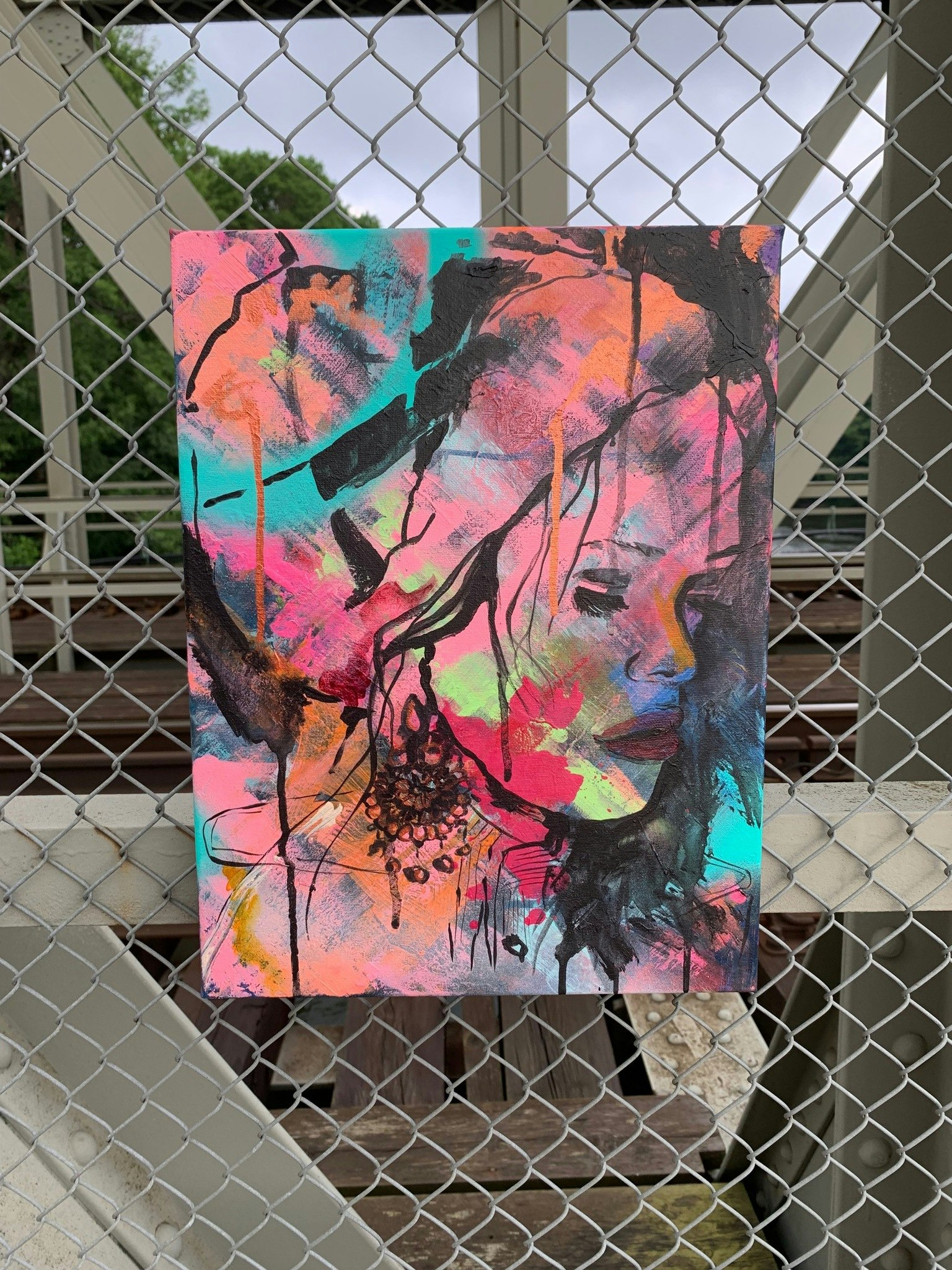 JULIA acrylic canvas 30x40cm