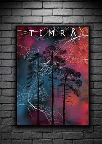 TIMRÅ tallar-färgstark