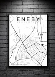 ENEBY Norrköping svartvit
