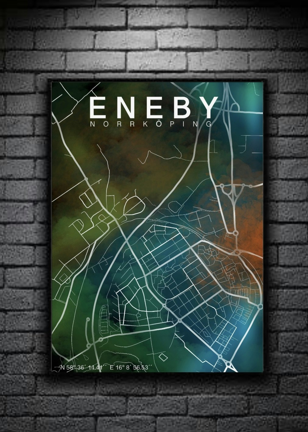 ENEBY Norrköping grönblå