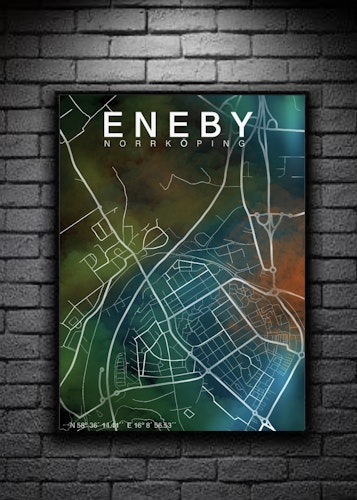 ENEBY Norrköping grönblå