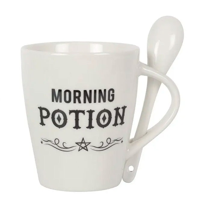 Morning potion mugg med sked