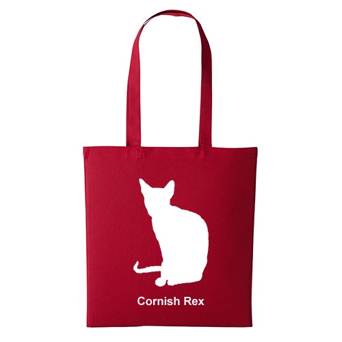 Tygkasse kattras cornish rex CRX ras sverak katt klubb uppfödare shopping miljö bomullskasse sällskap utställning Cornwall