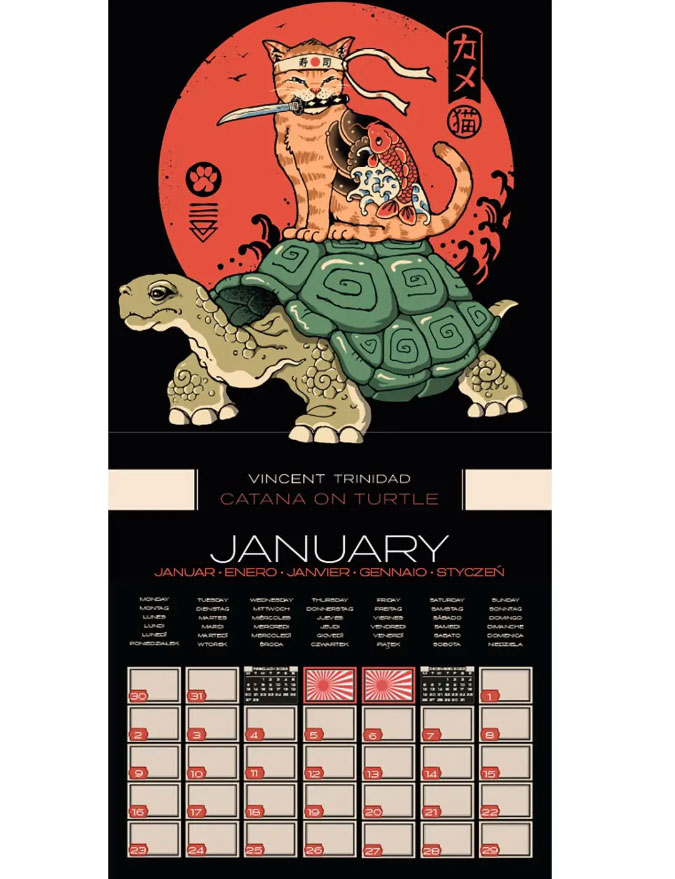 Vincent Trinidad Kalender 2023