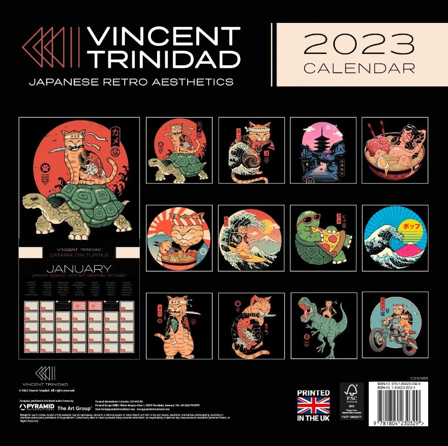 Vincent Trinidad Kalender 2023