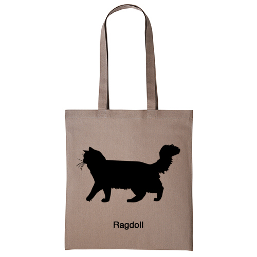 Tygkasse kattras RAG Ragdoll ras sverak katt klubb uppfödare shopping miljö bomullskasse sällskap utställning