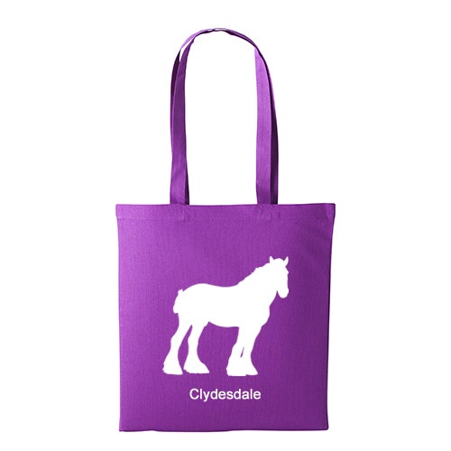 Tygkasse hästras Clydesdale