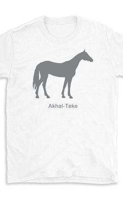 T-shirt hästras Akhal-Teke