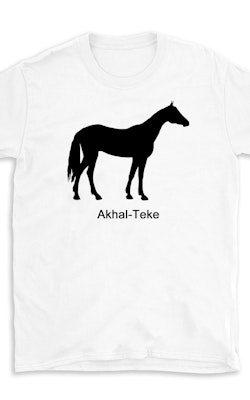 T-shirt hästras Akhal-Teke
