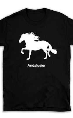 T-shirt hästras Andalusier