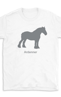 T-shirt hästras Ardenner