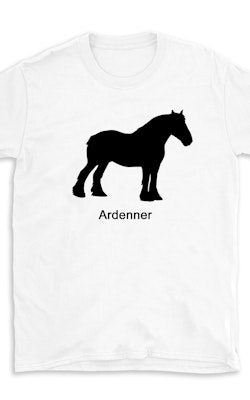 T-shirt hästras Ardenner