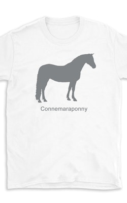 T-shirt hästras Connemaraponny
