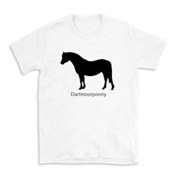 T-shirt hästras Dartmoorponny