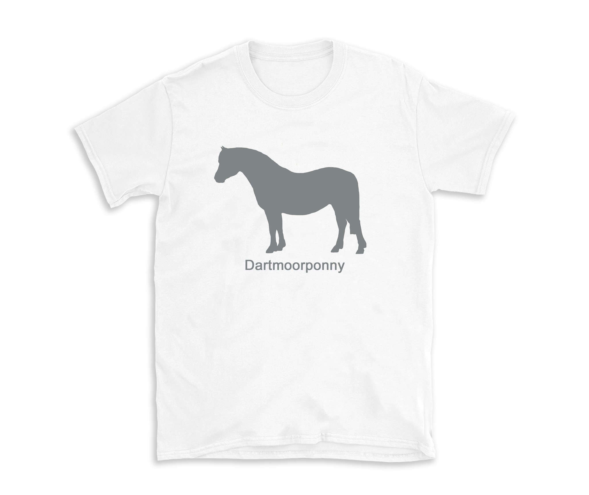 Tshirt Dartmoorponnyn häst ras ponny Dartmoor Devon England Englands äldsta raser ridhäst körning vagn mode kläder horse