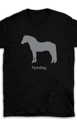 T-shirt hästras Fjording Fjordhäst