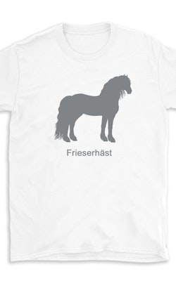 T-shirt hästras Frieserhäst