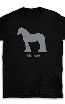 T-shirt hästras Irish cob