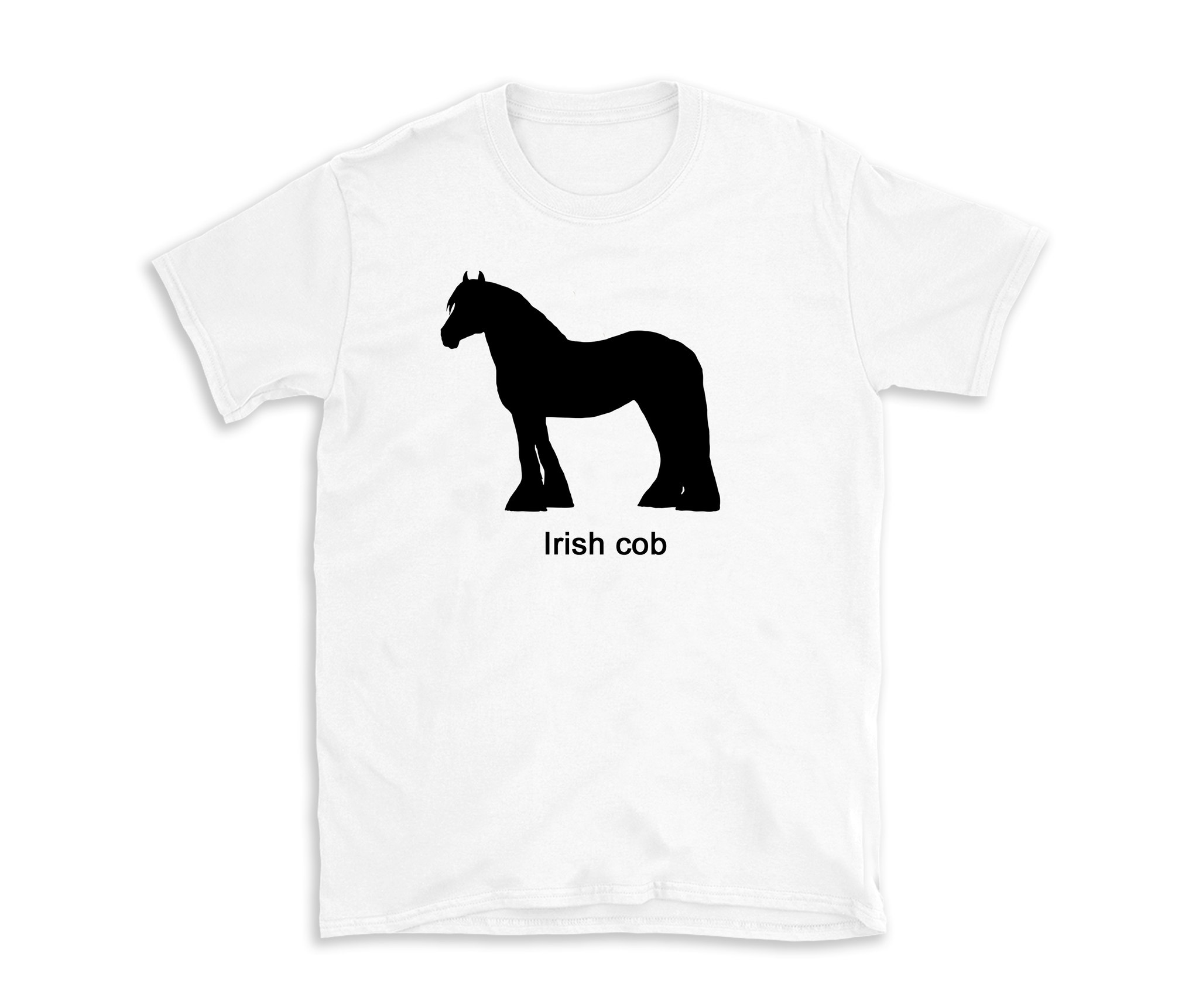 T-shirt hästras Irish cob