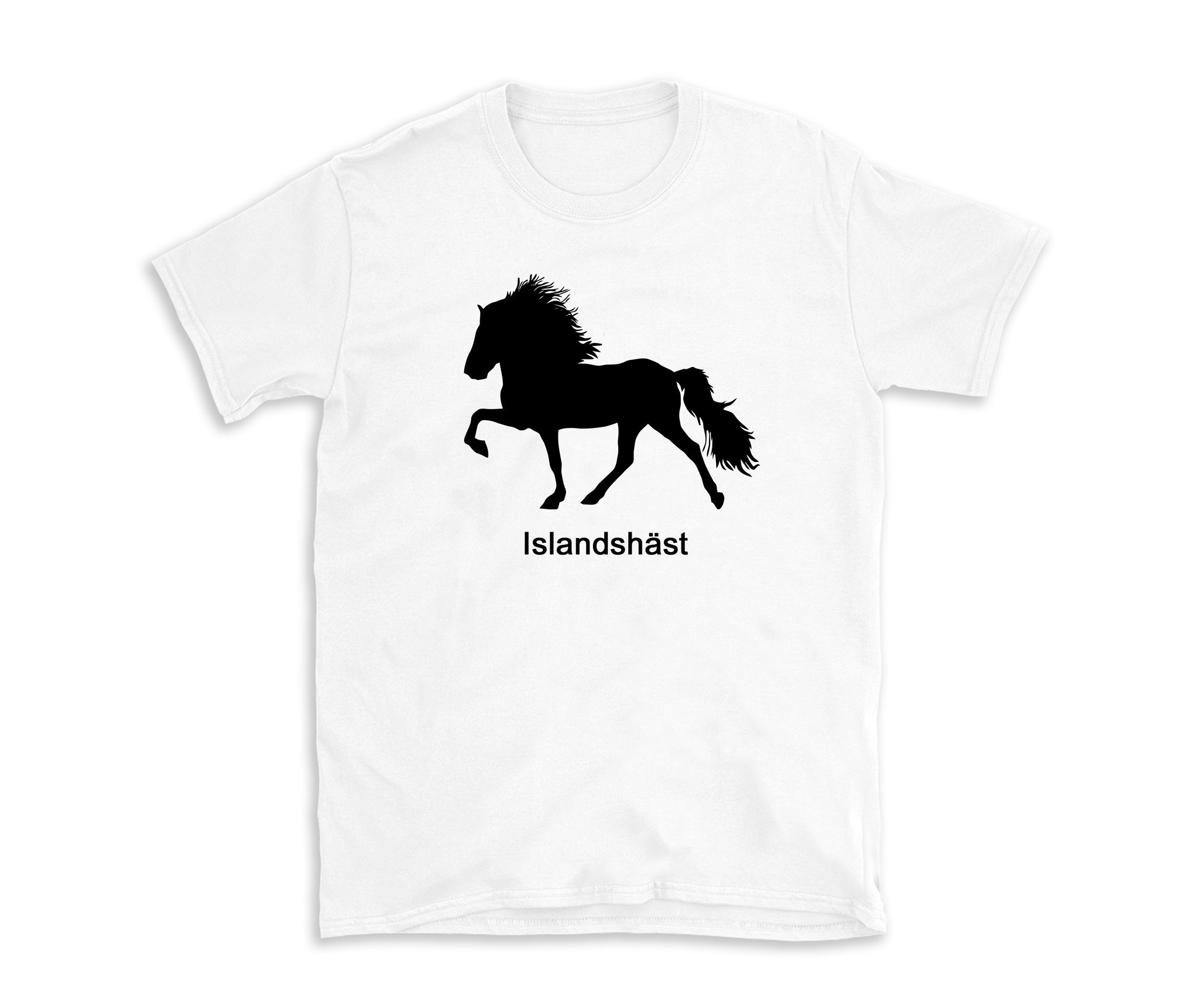 T-shirt hästras Islandshäst