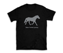 T-shirt hästras New Forest ponny