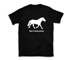 T-shirt hästras New Forest ponny