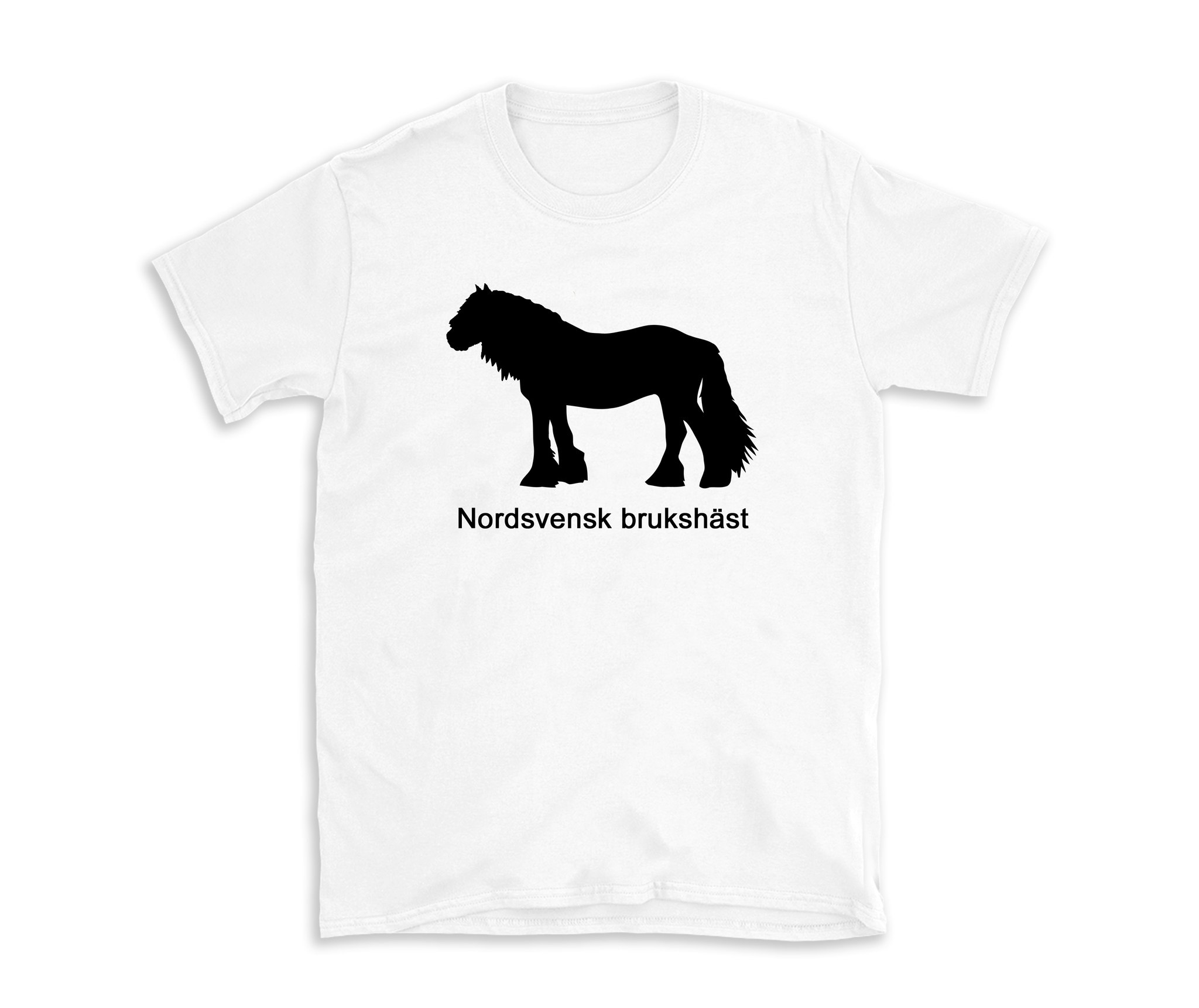 T-shirt hästras Nordsvensk brukshäst