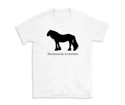 T-shirt hästras Nordsvensk brukshäst