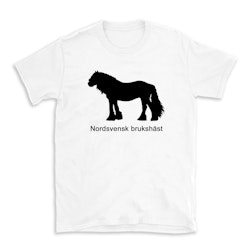 T-shirt hästras Nordsvensk brukshäst