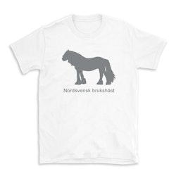 T-shirt hästras Nordsvensk brukshäst