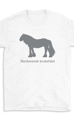 T-shirt hästras Nordsvensk brukshäst