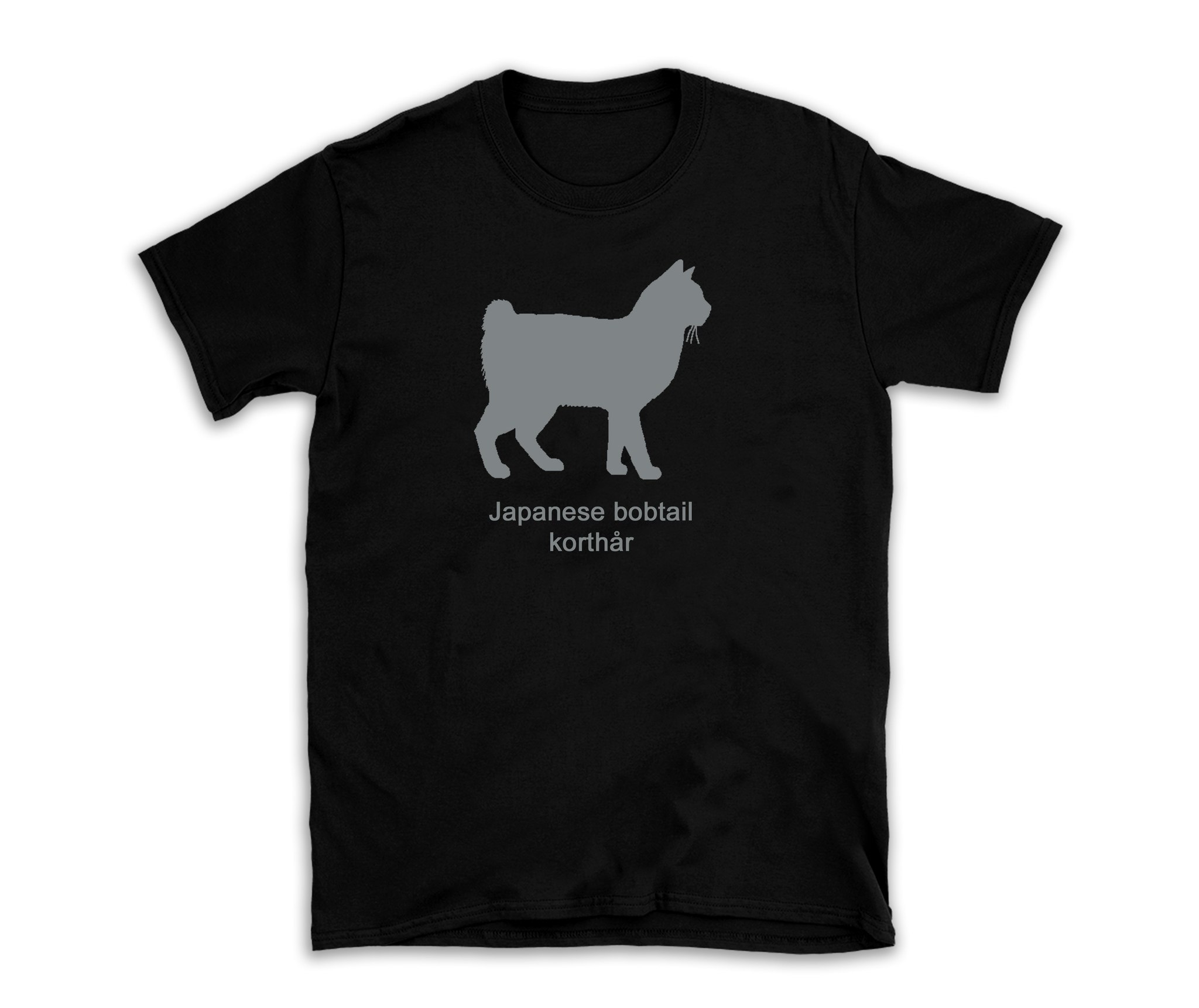 T-shirt kattras Japanese bobtail korthårig