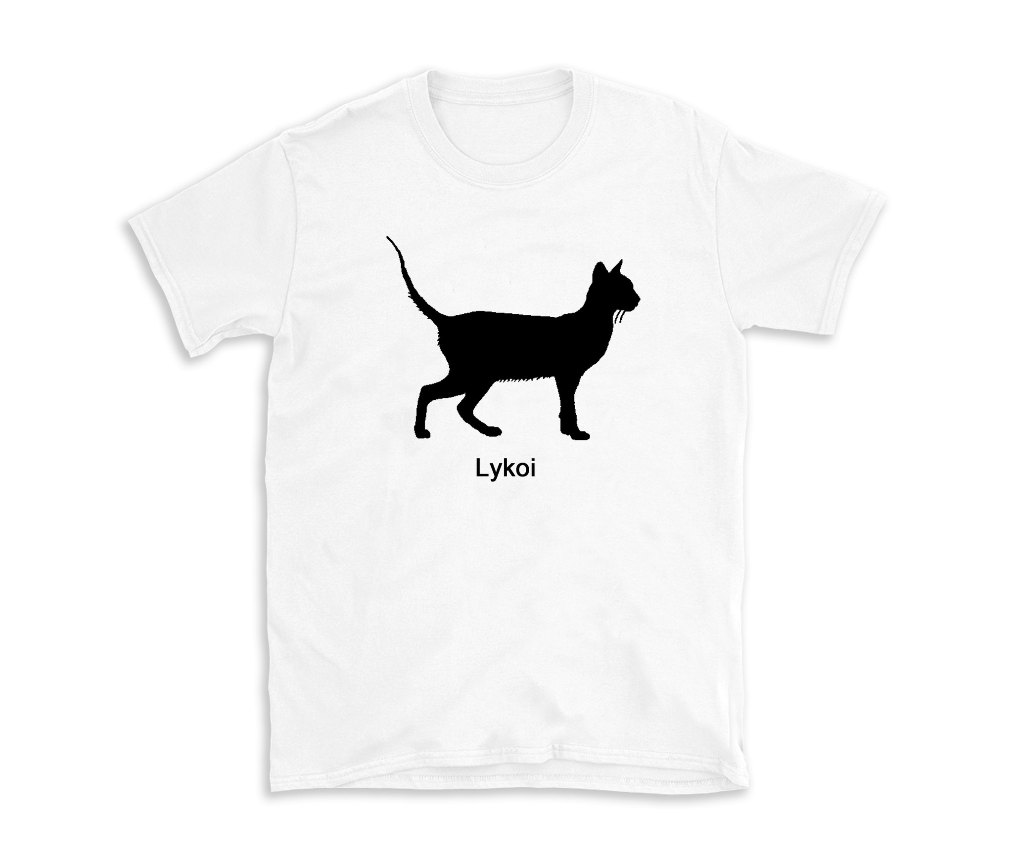 T-shirt kattras Lykoi