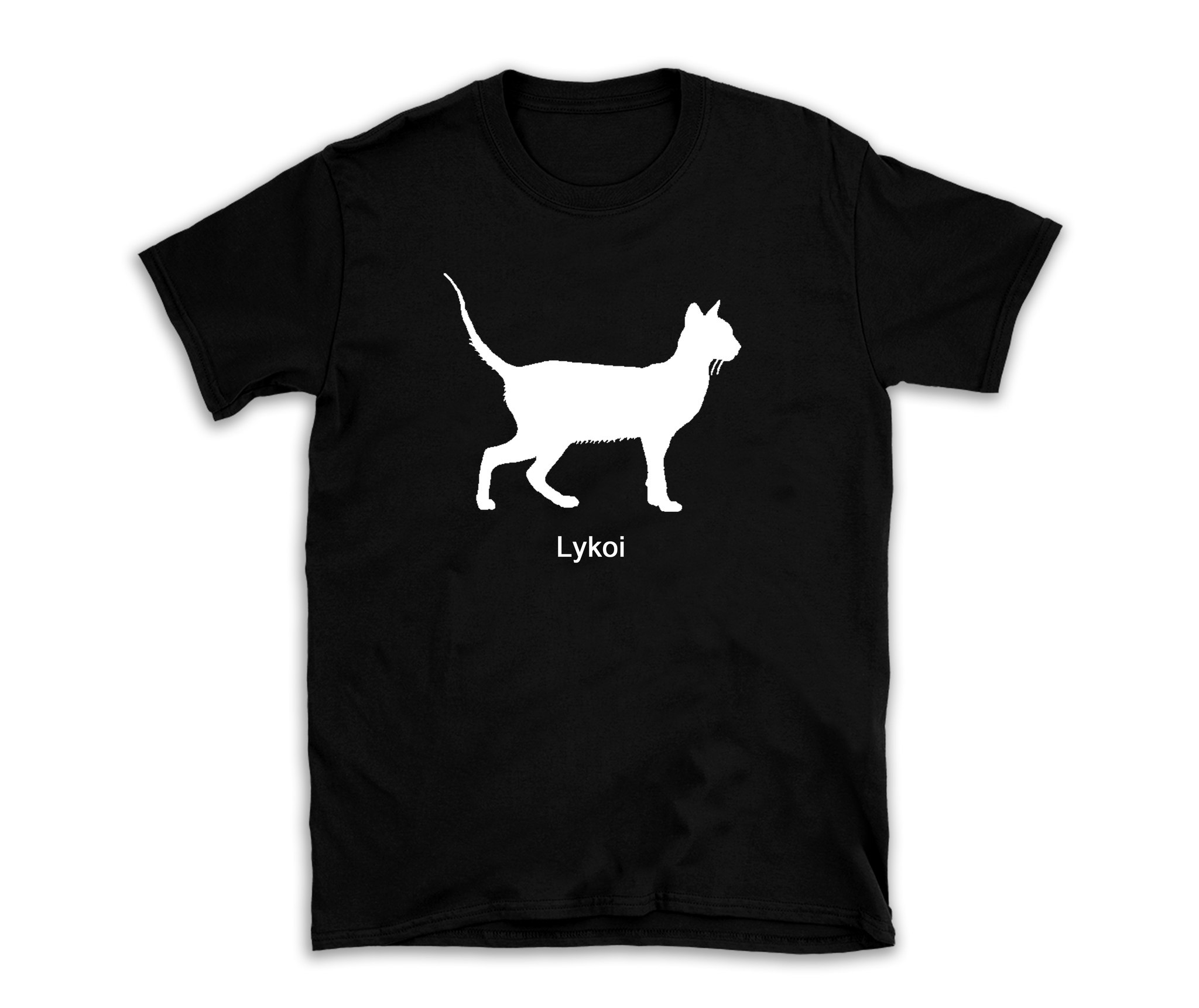 T-shirt kattras Lykoi