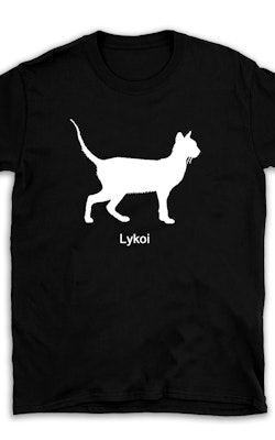 T-shirt kattras Lykoi