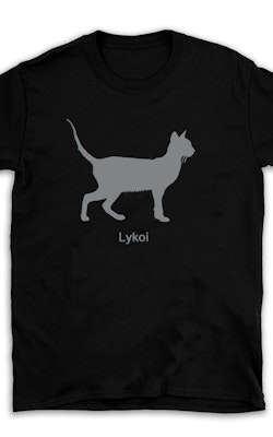 T-shirt kattras Lykoi