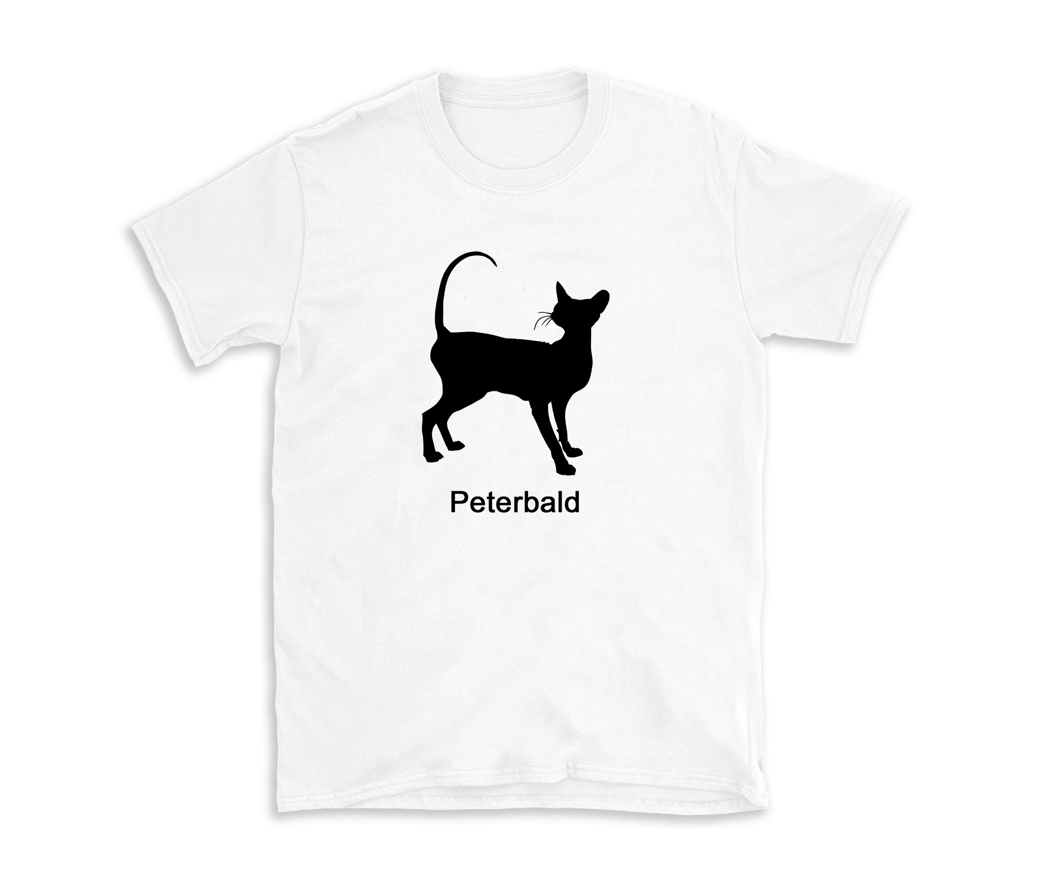 T-shirt kattras Peterbald