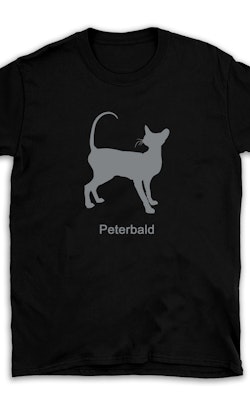 T-shirt kattras Peterbald