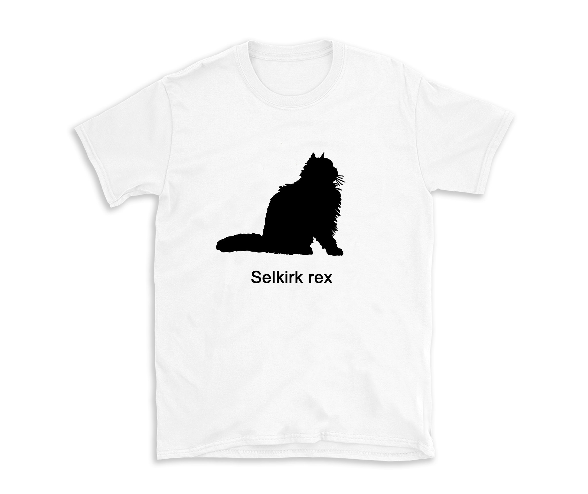 T-shirt kattras Selkirk rex