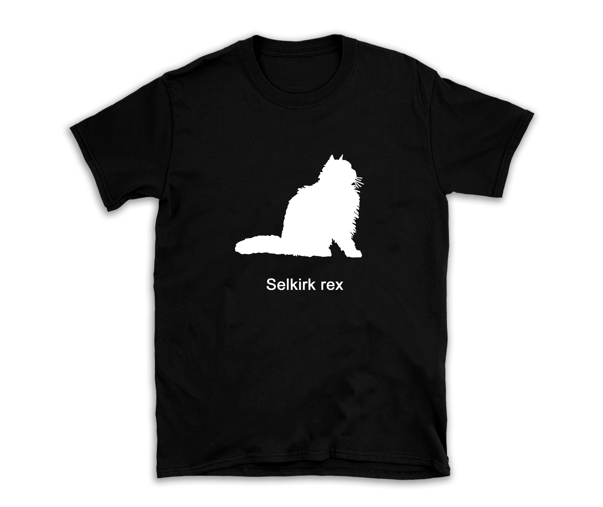 T-shirt kattras Selkirk rex