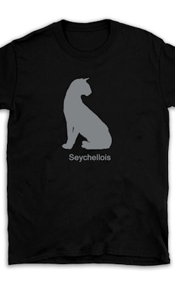 T-shirt kattras Seychellois