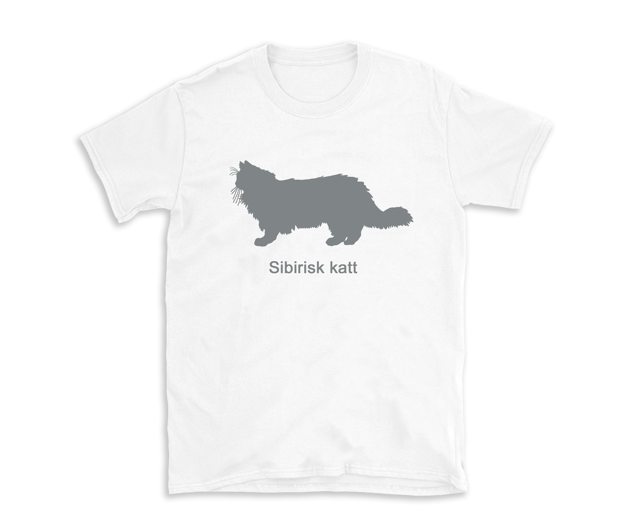 T-shirt kattras Sibirisk katt