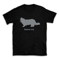 T-shirt kattras Sibirisk katt