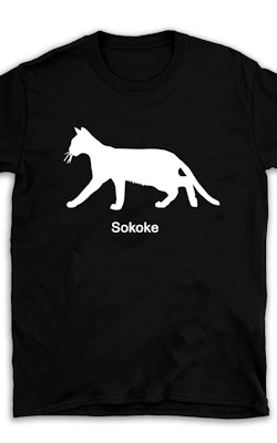 T-shirt kattras Sokoke